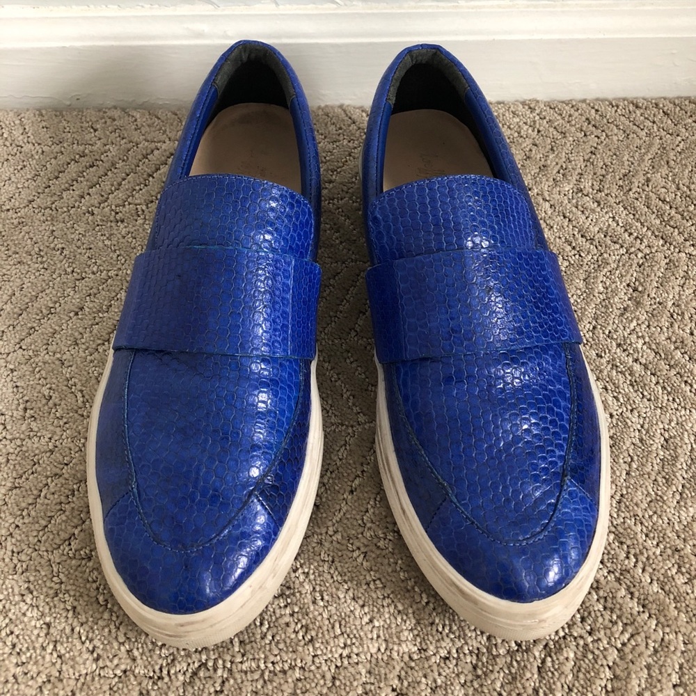 Loeffler Randall Irini Embossed Slip On Sneaker